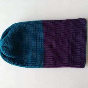 Serenity and Luxe | Multicolor Double Knit Rasta Beanie Tam | One Size
